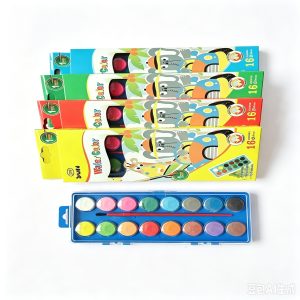 Colori a Tempera Compatti 16 Colori