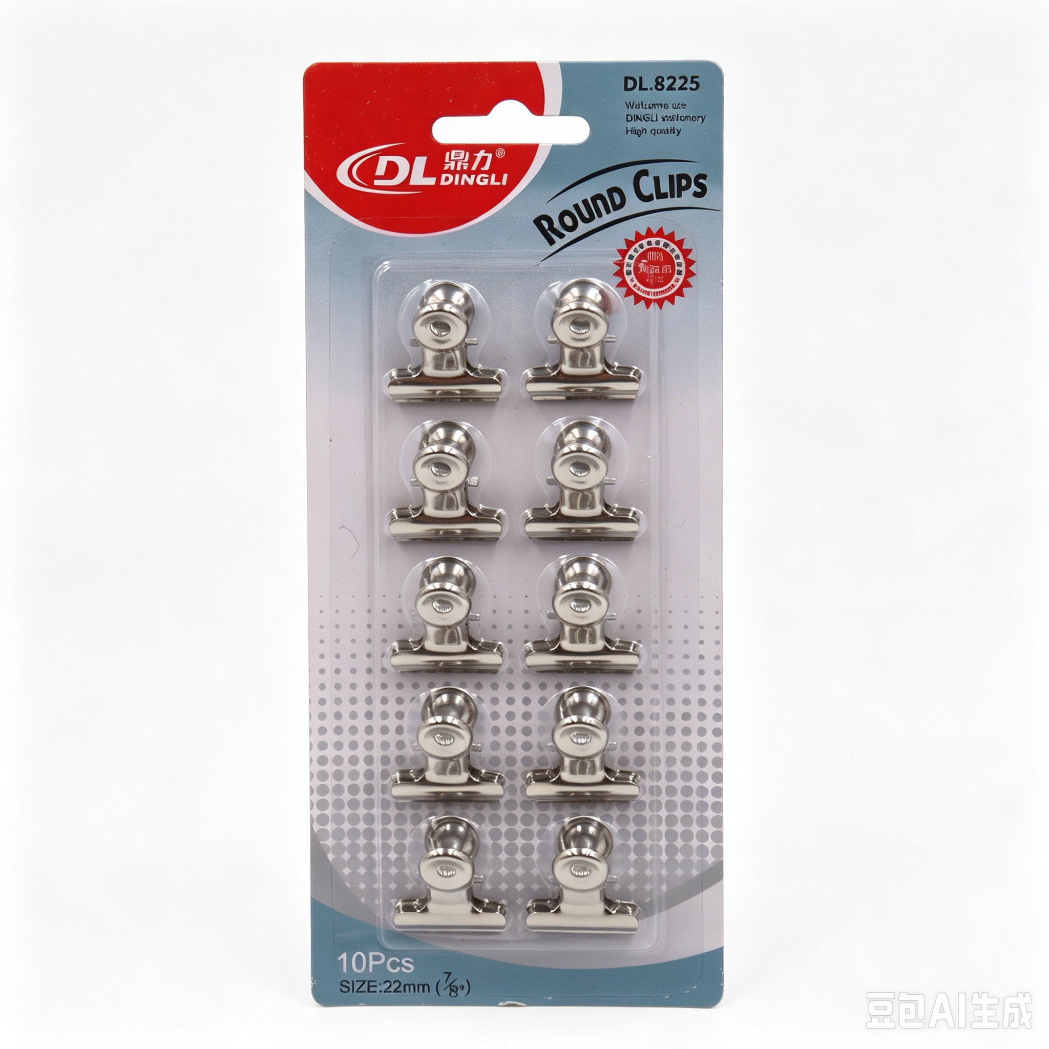 Clip Metalliche 10 Pezzi